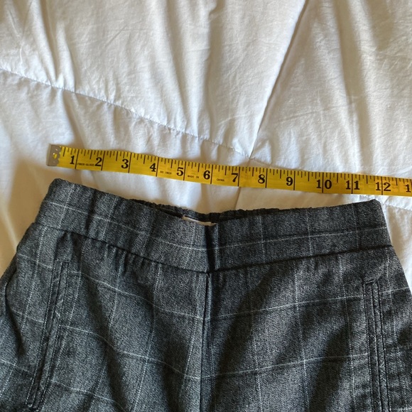 Ivy + Main grey plaid pants, elastic stretch waist and ankles size XS - Picture 2 of 4